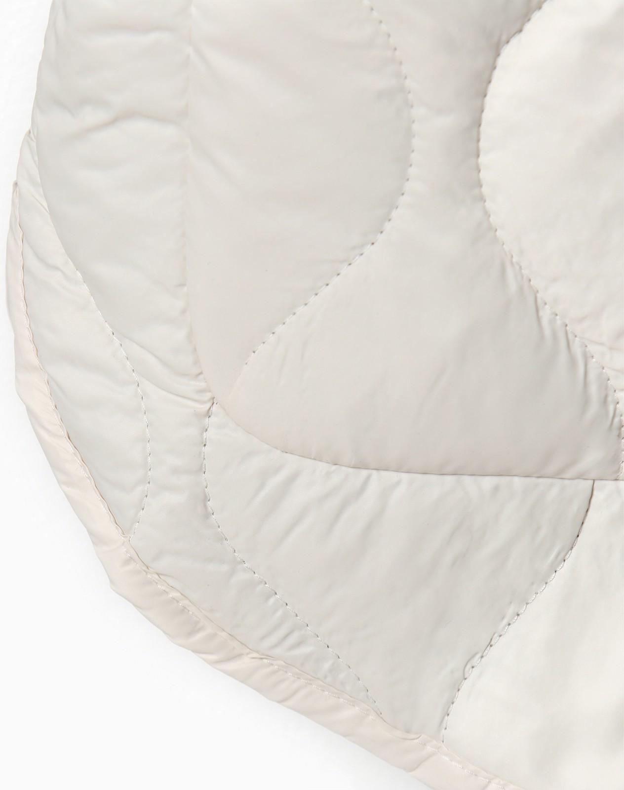 Куртка стеганая MIST Oversize размер 46, цвет молочный