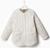 Куртка стеганая MIST Oversize размер 46, цвет молочный