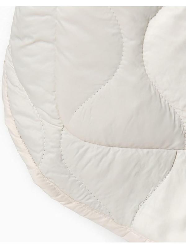 Куртка стеганая MIST Oversize размер 46, цвет молочный