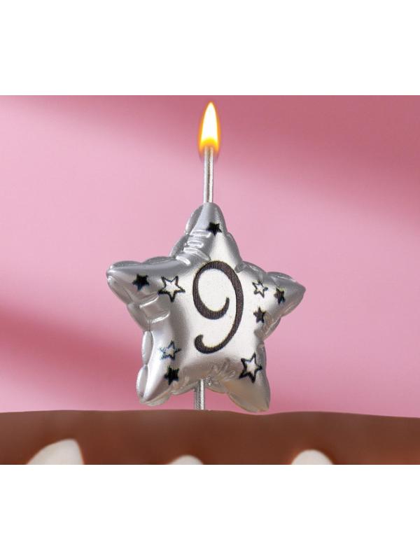 Свеча в торт на шпажке 