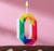 Свеча в торт на шпажке 
