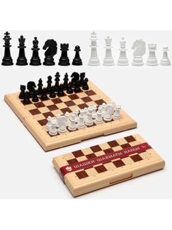 Настольная игра 3 в 1: шашки, шахматы, нарды, поле 32 х 32 см