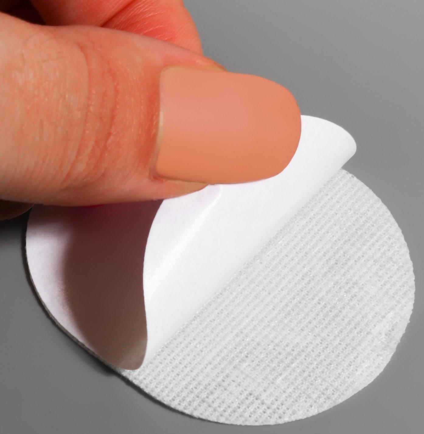 Набор заплаток для обуви, клеевые, 6 шт, цвет белый