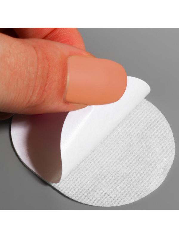 Набор заплаток для обуви, клеевые, 6 шт, цвет белый