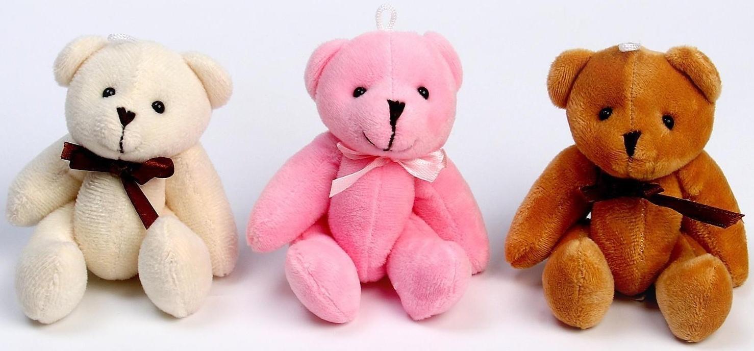 Мягкая игрушка «Милая медвежонок», МИКС