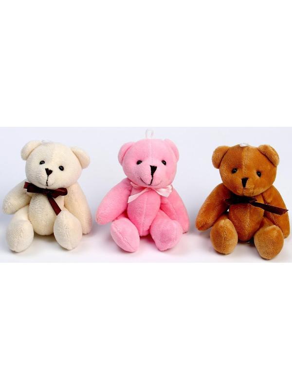 Мягкая игрушка «Милая медвежонок», МИКС
