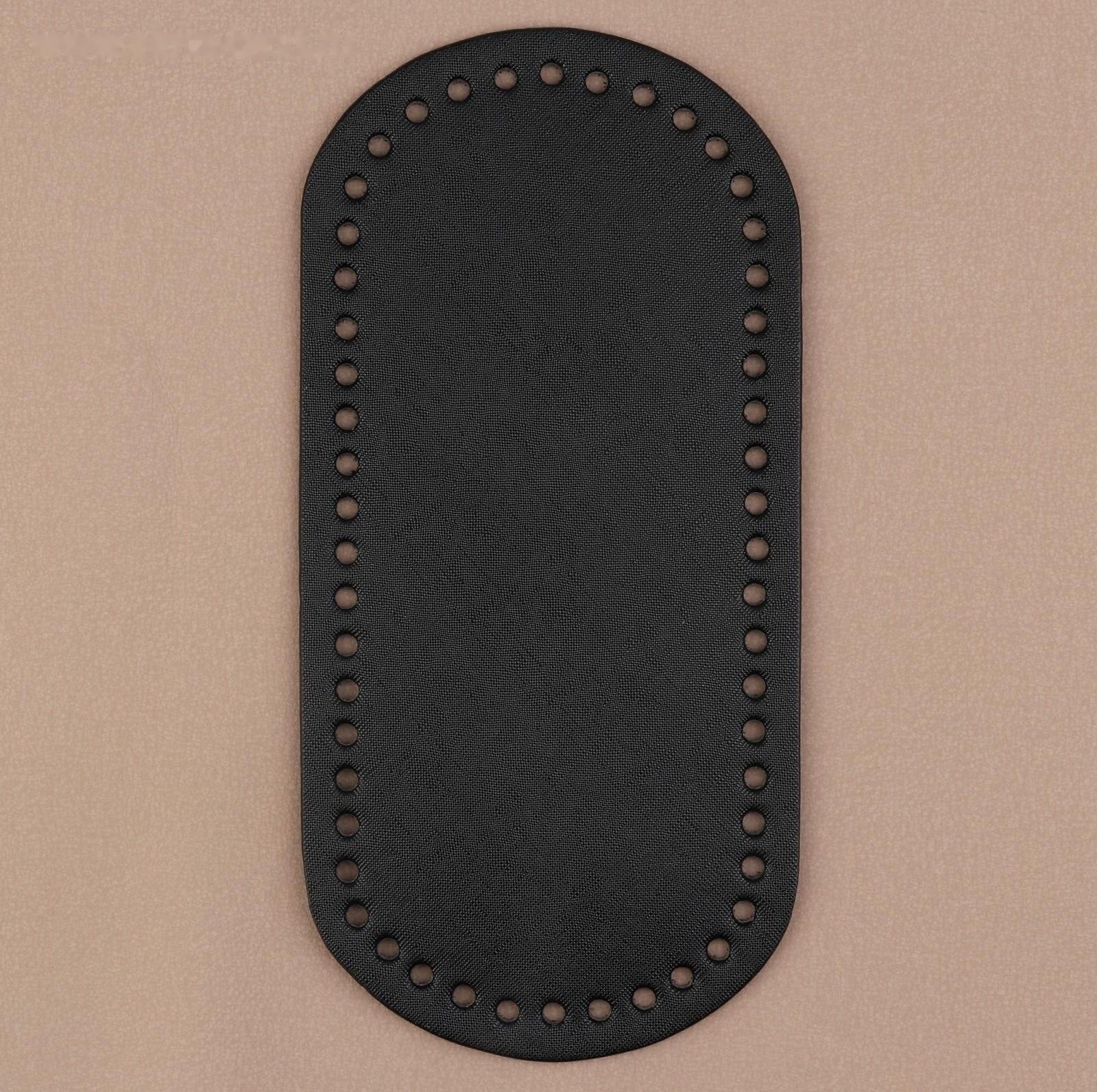 Донце для сумки, 25 × 12 × 0,3 см, цвет чёрный