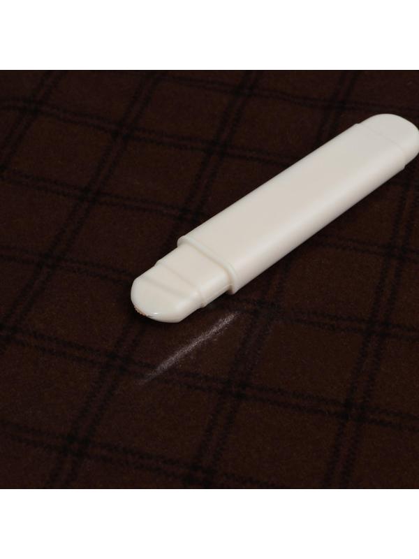 Меловое колёсико для ткани, 9,4 × 1,8 × 0,9 см, цвет белый