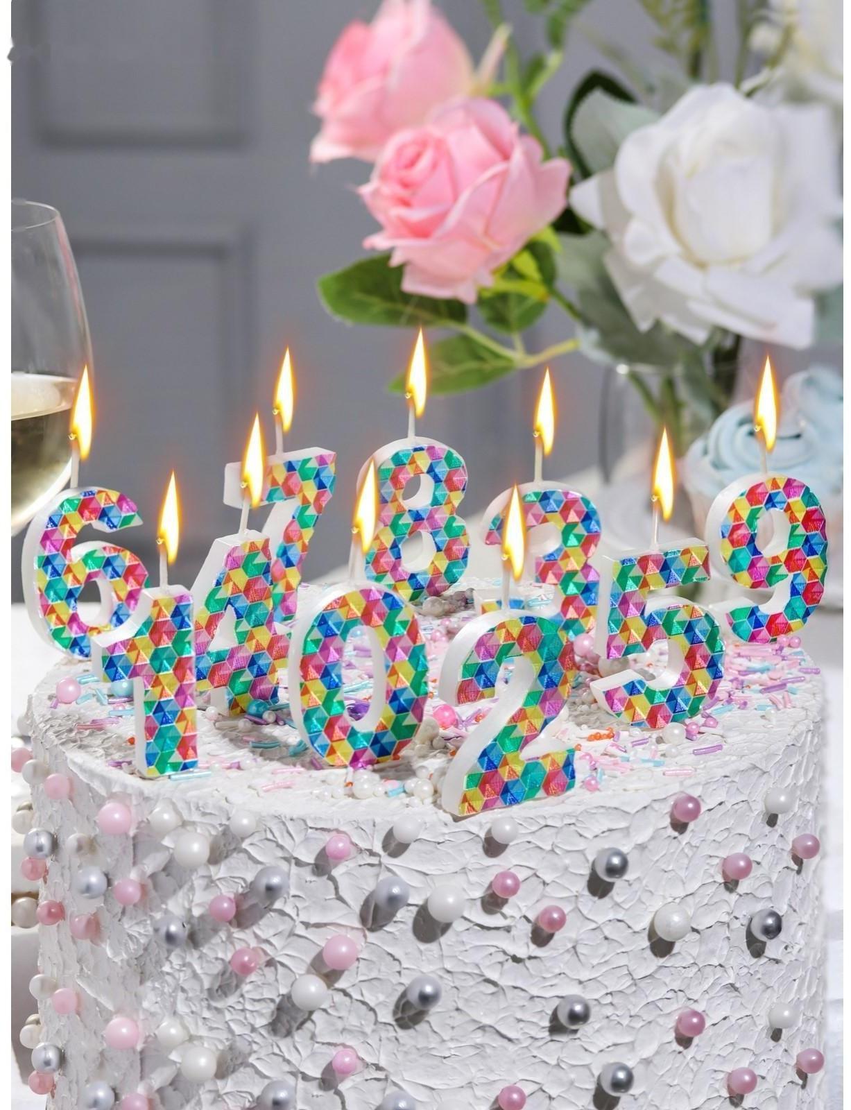 Свеча в торт на шпажке 