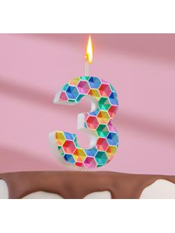 Свеча в торт на шпажке 