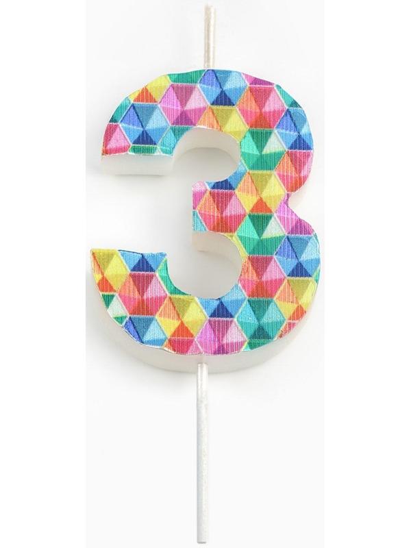 Свеча в торт на шпажке 