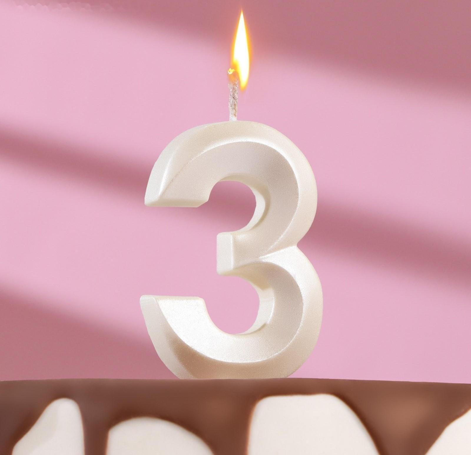 Свеча в торт 