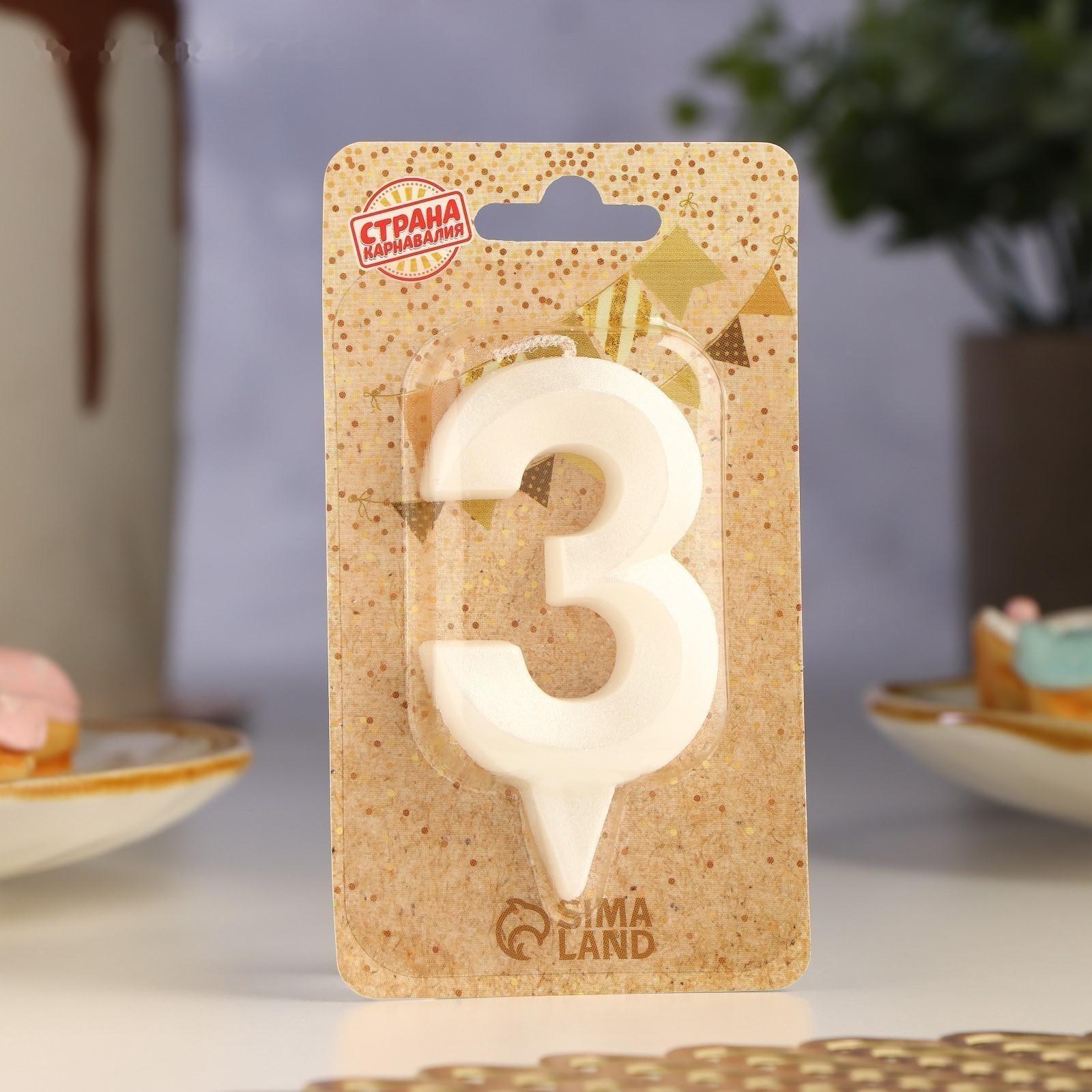 Свеча в торт 