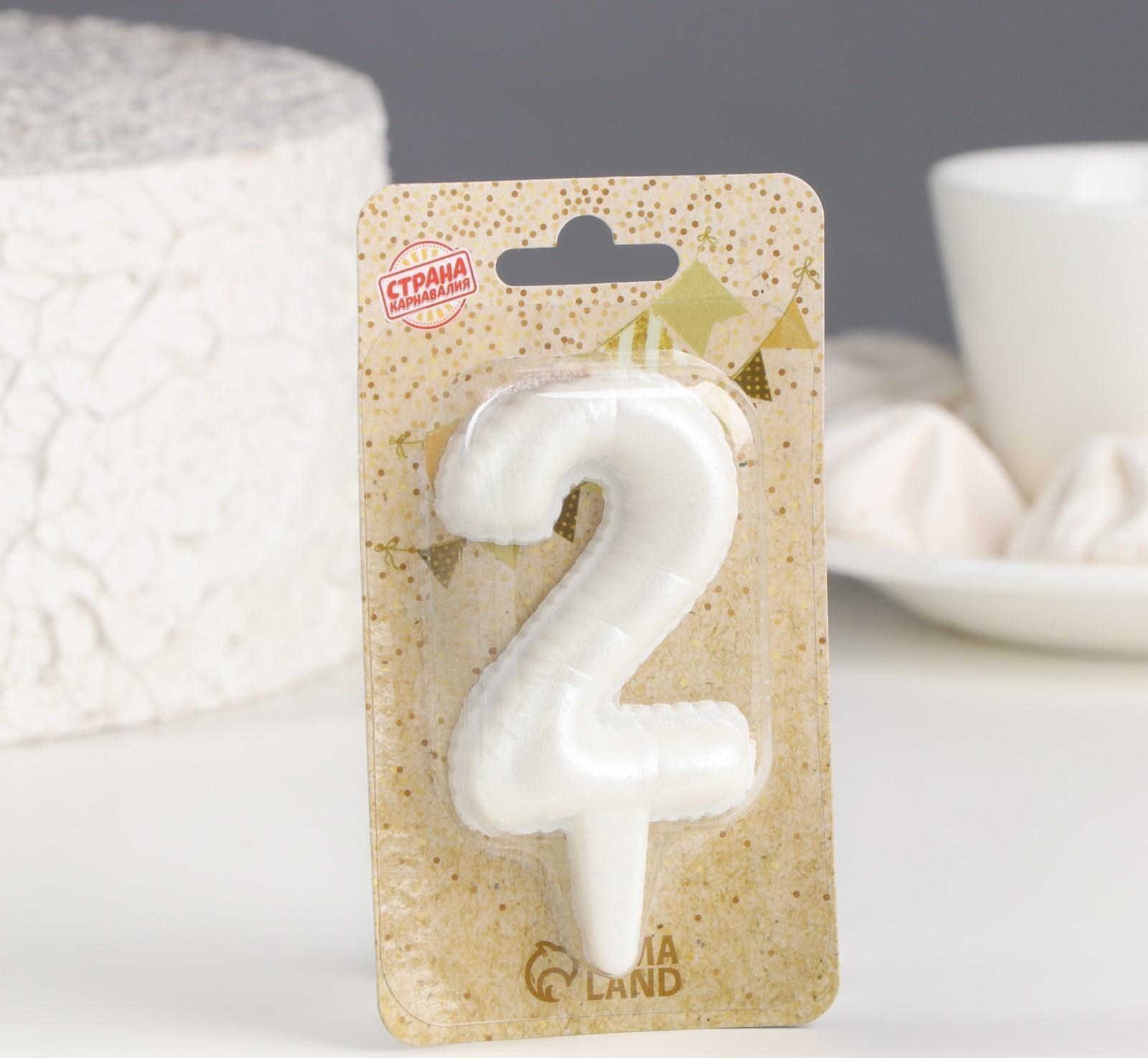 Свеча в торт 