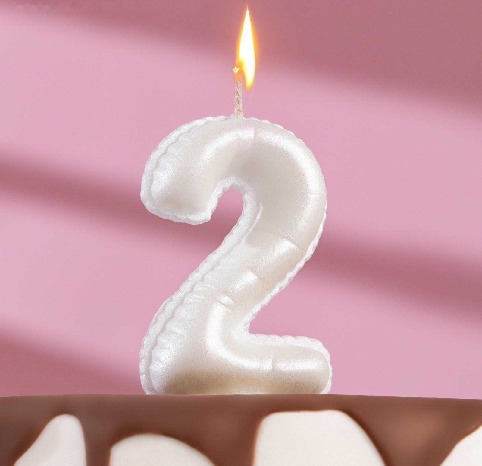 Свеча в торт 