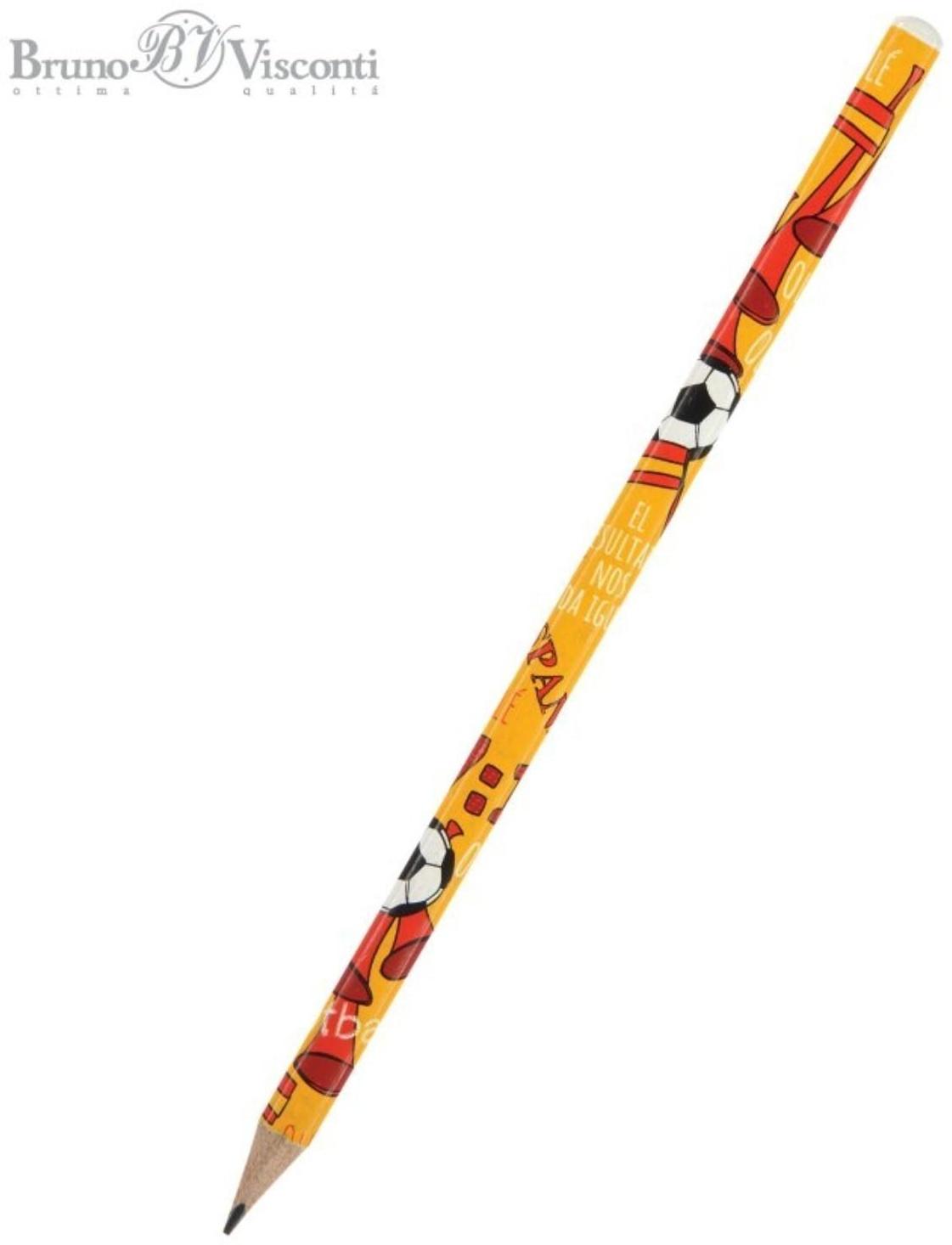 Карандаш чернографитный 2.0 мм Happy Graphix 