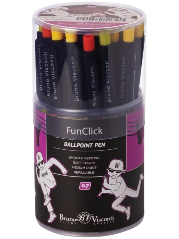 Ручка шариковая автоматическая FreshWrite FunClick 