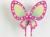 Заколка для волос «Бабочка»,аниме, 3,7 х 3,7 х 1 см