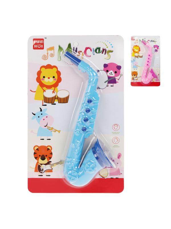 Саксофон детский в асс., картон