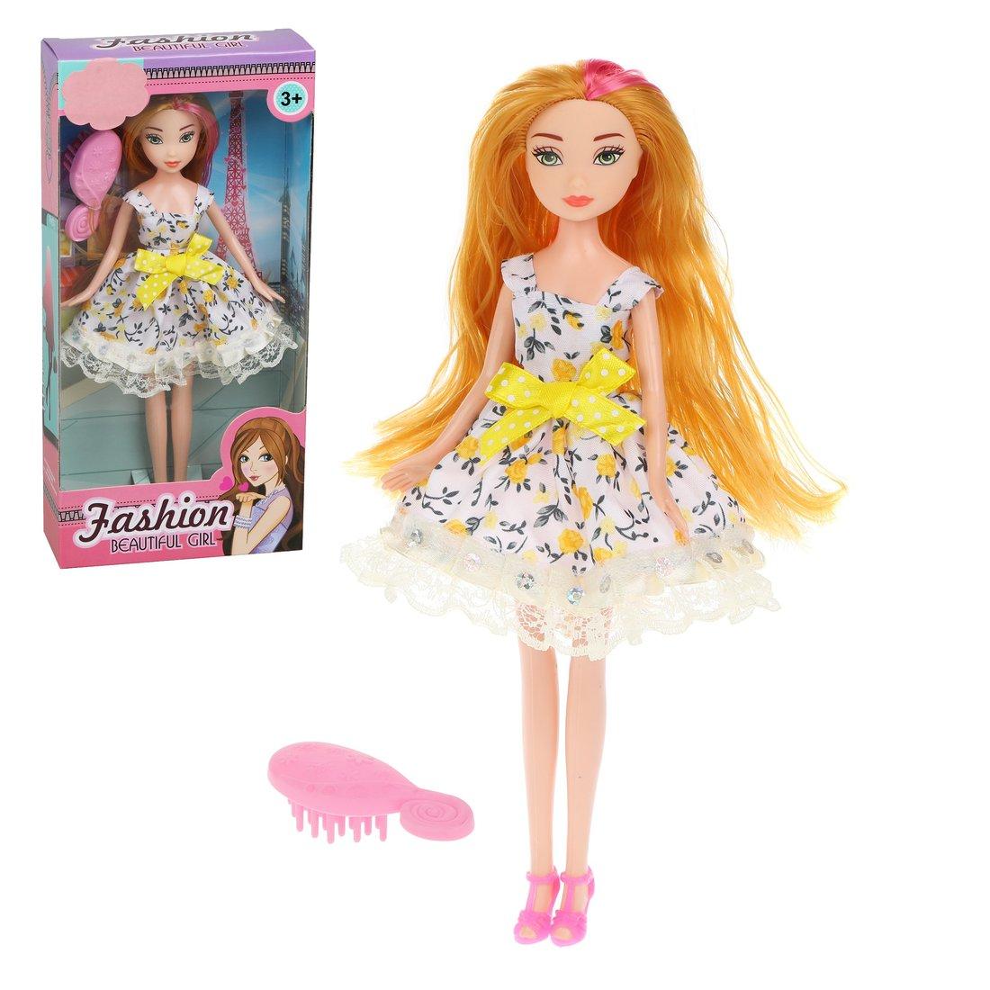 Игр.набор Модница, в комплекте кукла, предметов 1шт., коробка