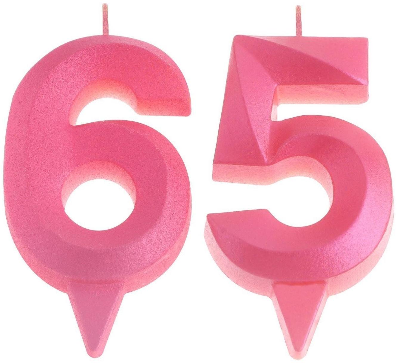 Свеча в торт юбилейная 