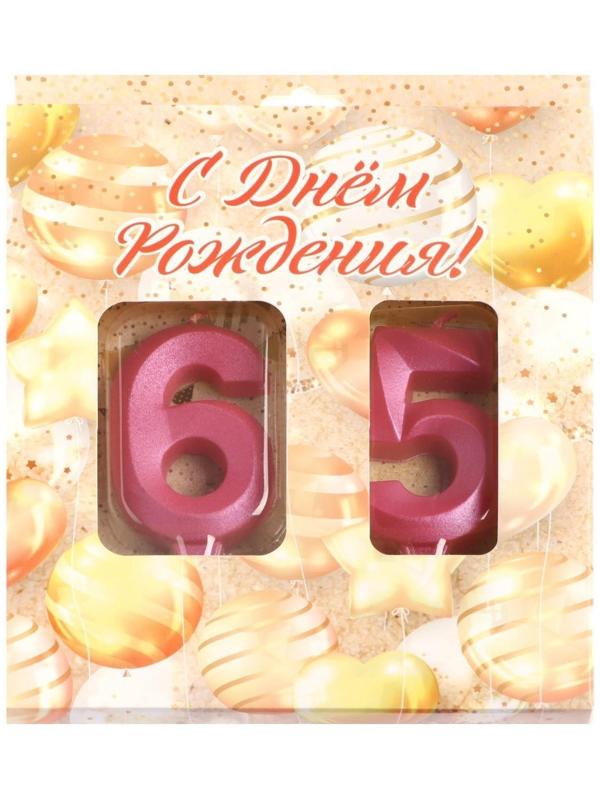 Свеча в торт юбилейная 