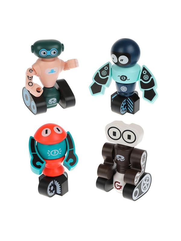 Конструктор магнитный Роботы, 7 деталей