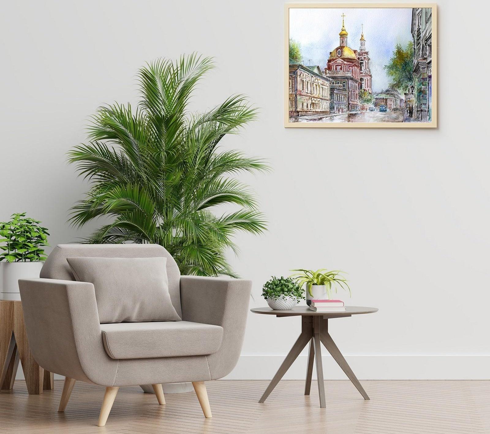 Картина по номерам 40 × 50 см «Дорофеев С.В. Москва, старая Басманная улица» 37 цветов