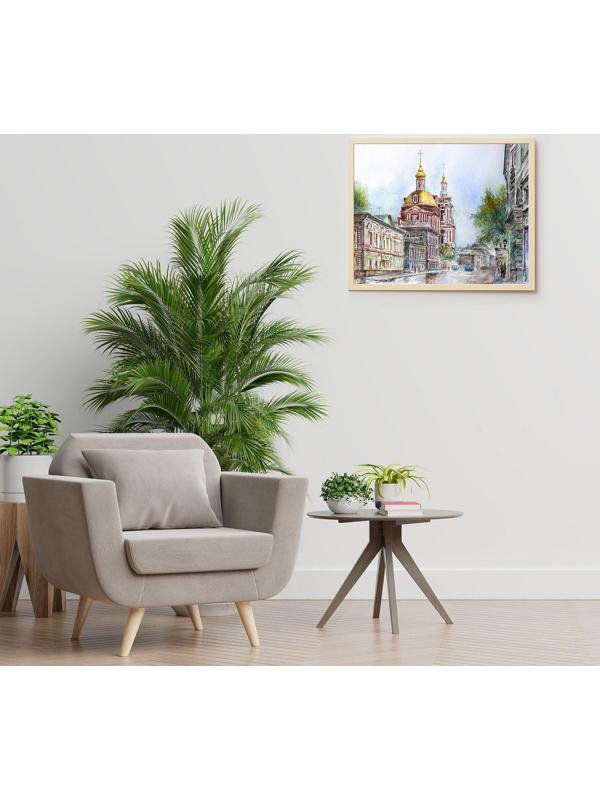 Картина по номерам 40 × 50 см «Дорофеев С.В. Москва, старая Басманная улица» 37 цветов