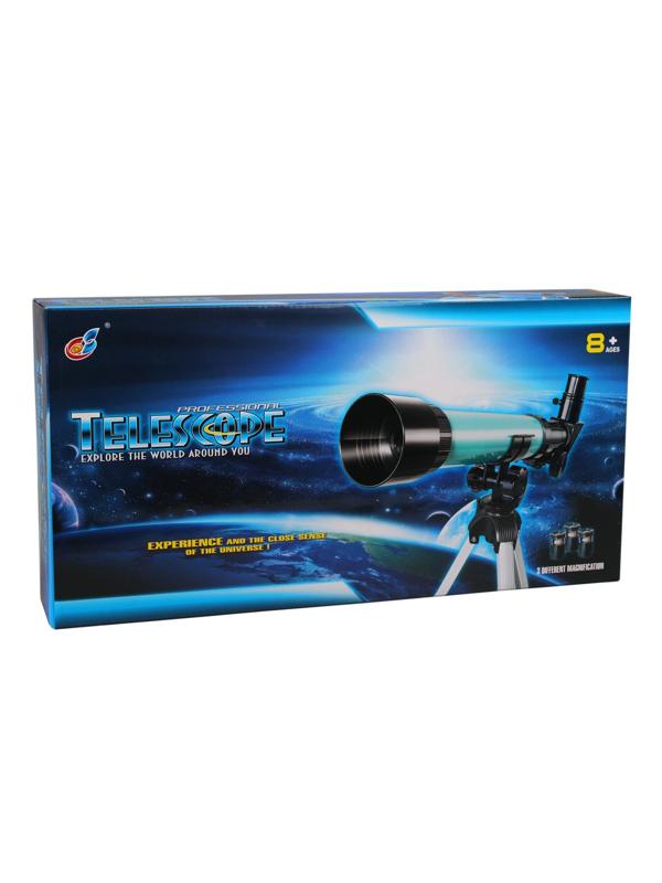 Телескоп детский 40х увеличение, коробка