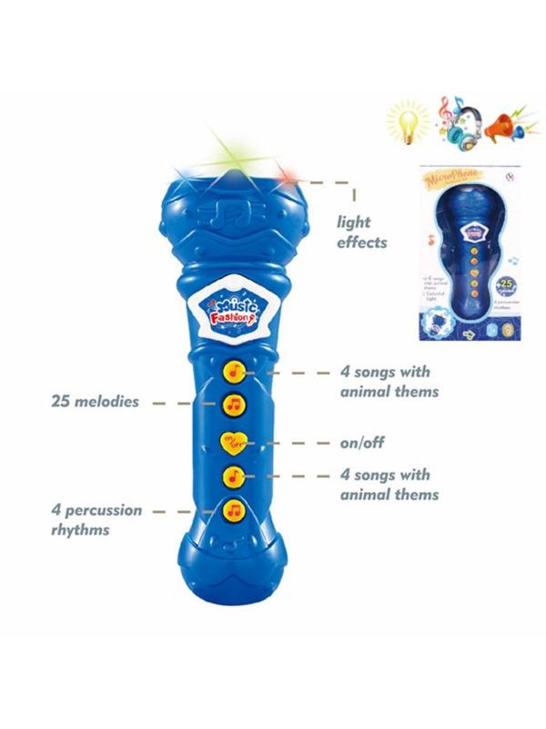 Микрофон, свет, звук, эл.пит. ААА*3 не вх.в компл., кор.