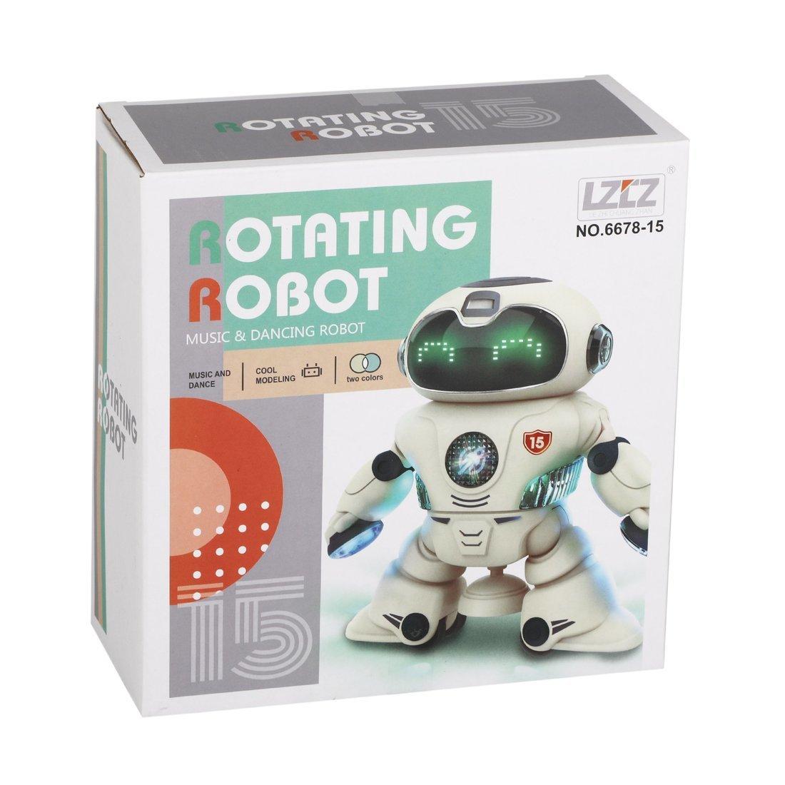 Робот эл., свет, звук, эл.пит.АА*3шт.не вх.в комплект