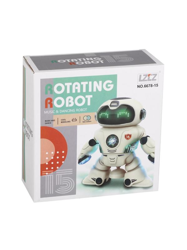 Робот эл., свет, звук, эл.пит.АА*3шт.не вх.в комплект