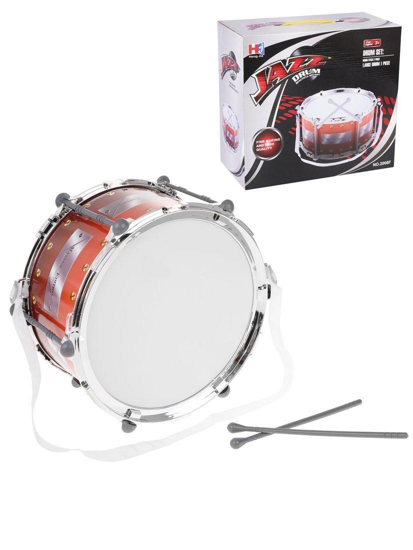 Музыкальная игрушка барабан, 2 палочки, кор.