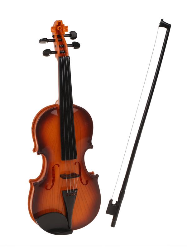 Скрипка 39 см, в ассорт., кор.