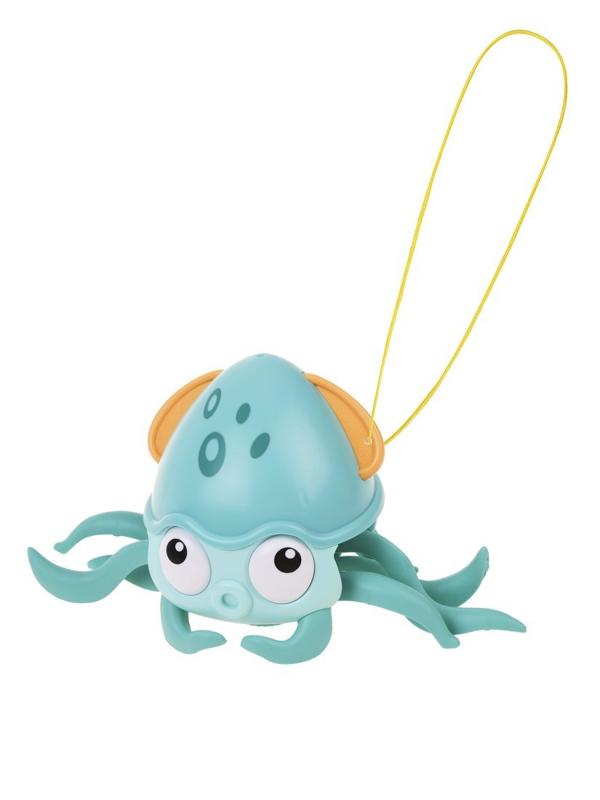 Каталка на веревочке Осьминог, в ассорт., коробка