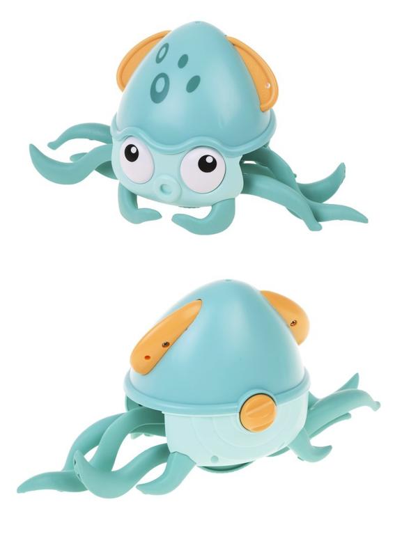 Каталка на веревочке Осьминог, в ассорт., коробка