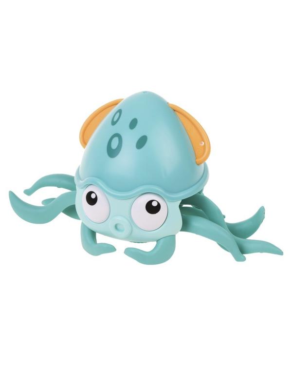 Каталка на веревочке Осьминог, в ассорт., коробка