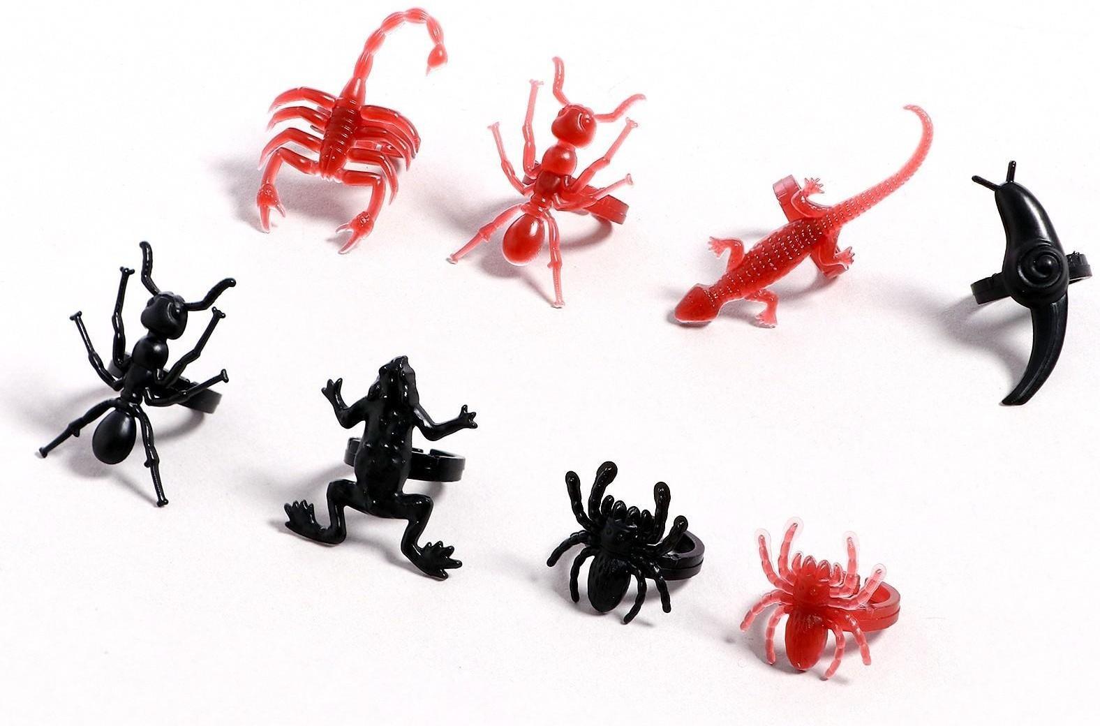 Карнавальное кольцо «Насекомые», набор 12 штук, виды МИКС