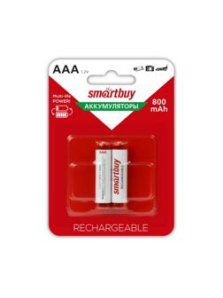 Аккумулятор Smartbuy 800mAh AAA/2BL NiMh бл/2шт