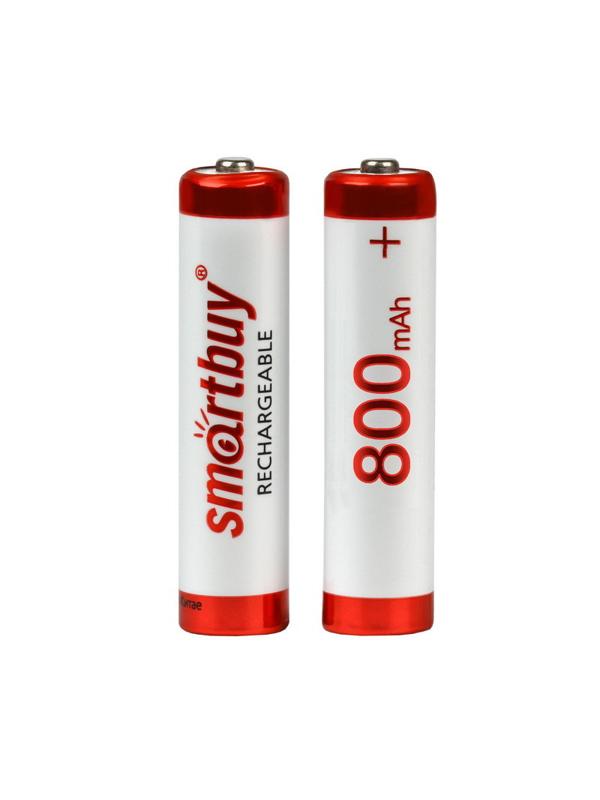 Аккумулятор Smartbuy 800mAh AAA/2BL NiMh бл/2шт