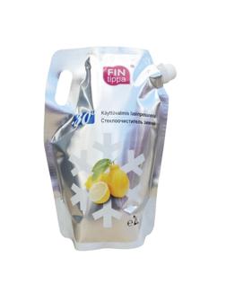 Жидкость незамерзающая Fin tippa -30С, лимон, 2л, дой-пак