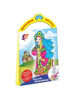 Набор для витража краски по стеклу с траф.Русская красавица30С 1948-08