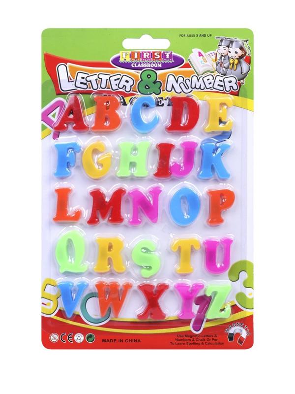 Набор магнитных цифр, 26 предм., блистер