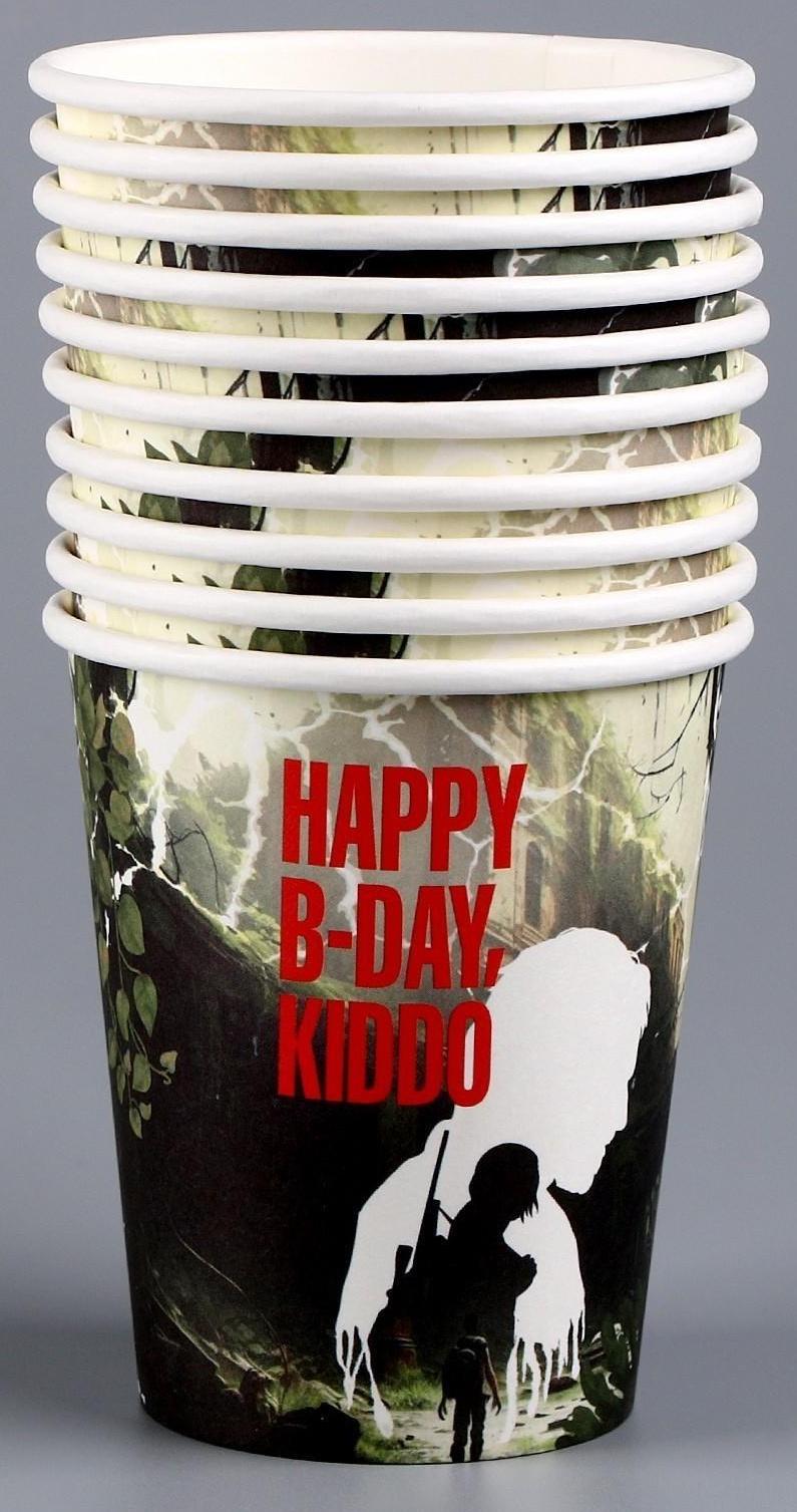 Стакан бумажный Happy Birthday, игра, 250 мл