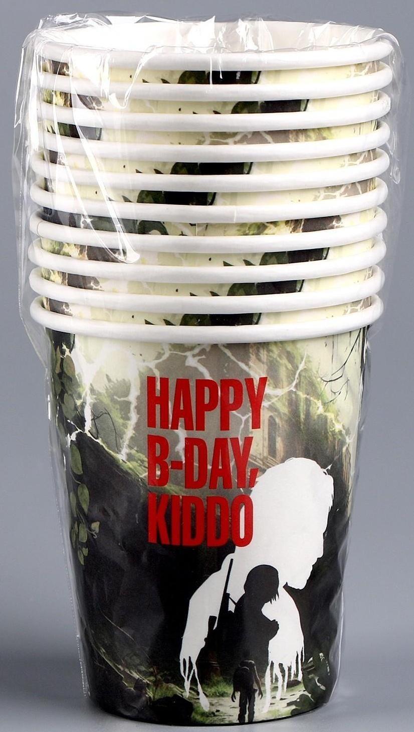 Стакан бумажный Happy Birthday, игра, 250 мл