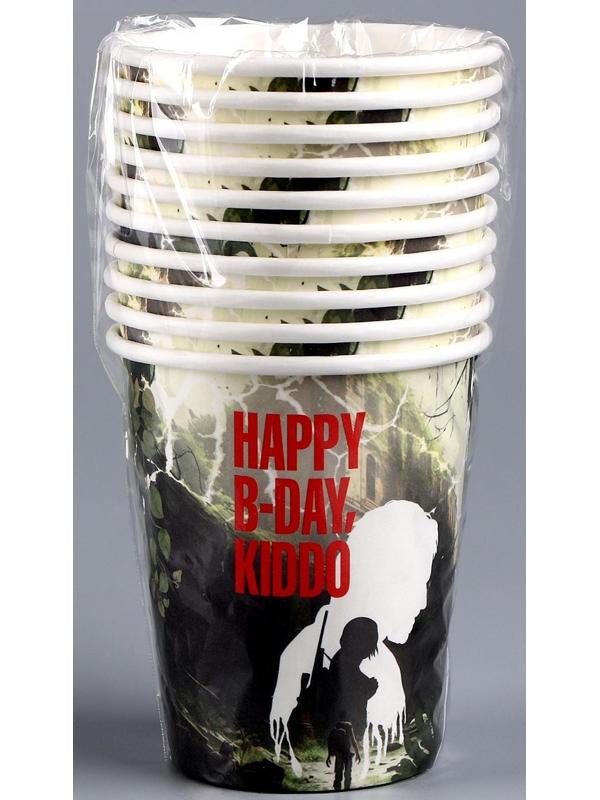 Стакан бумажный Happy Birthday, игра, 250 мл