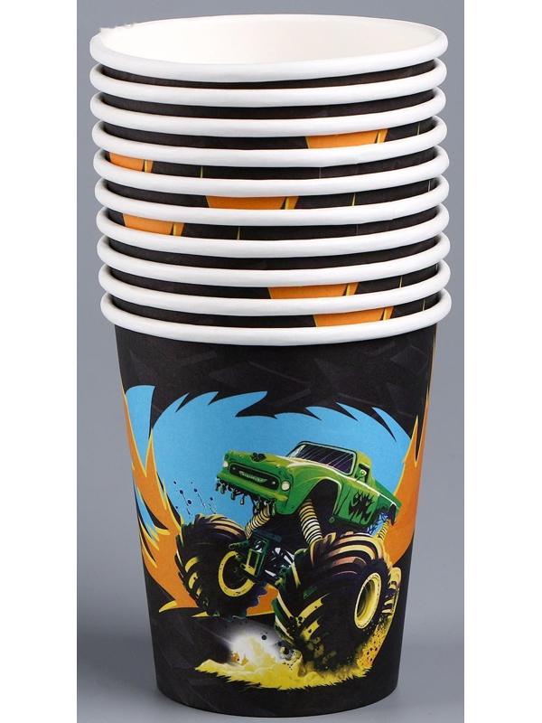 Стакан бумажный «Тачка», 250 мл