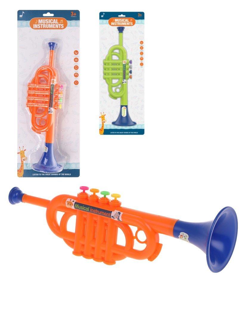 Музыкальный инструмент: Труба, в ассорт., блистер
