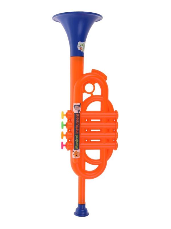 Музыкальный инструмент: Труба, в ассорт., блистер